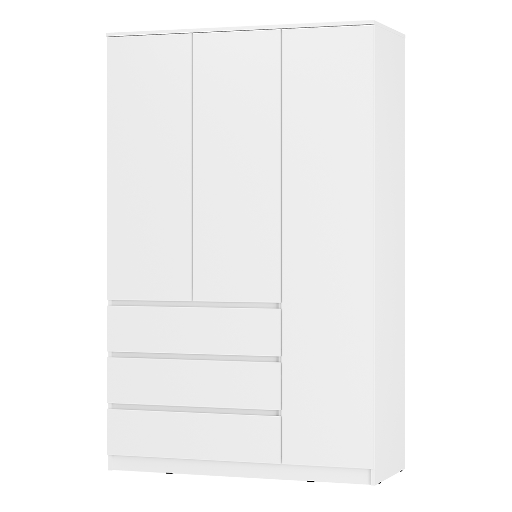 "Симпл" Шкаф 3-х створчатый ШК-08 Белый