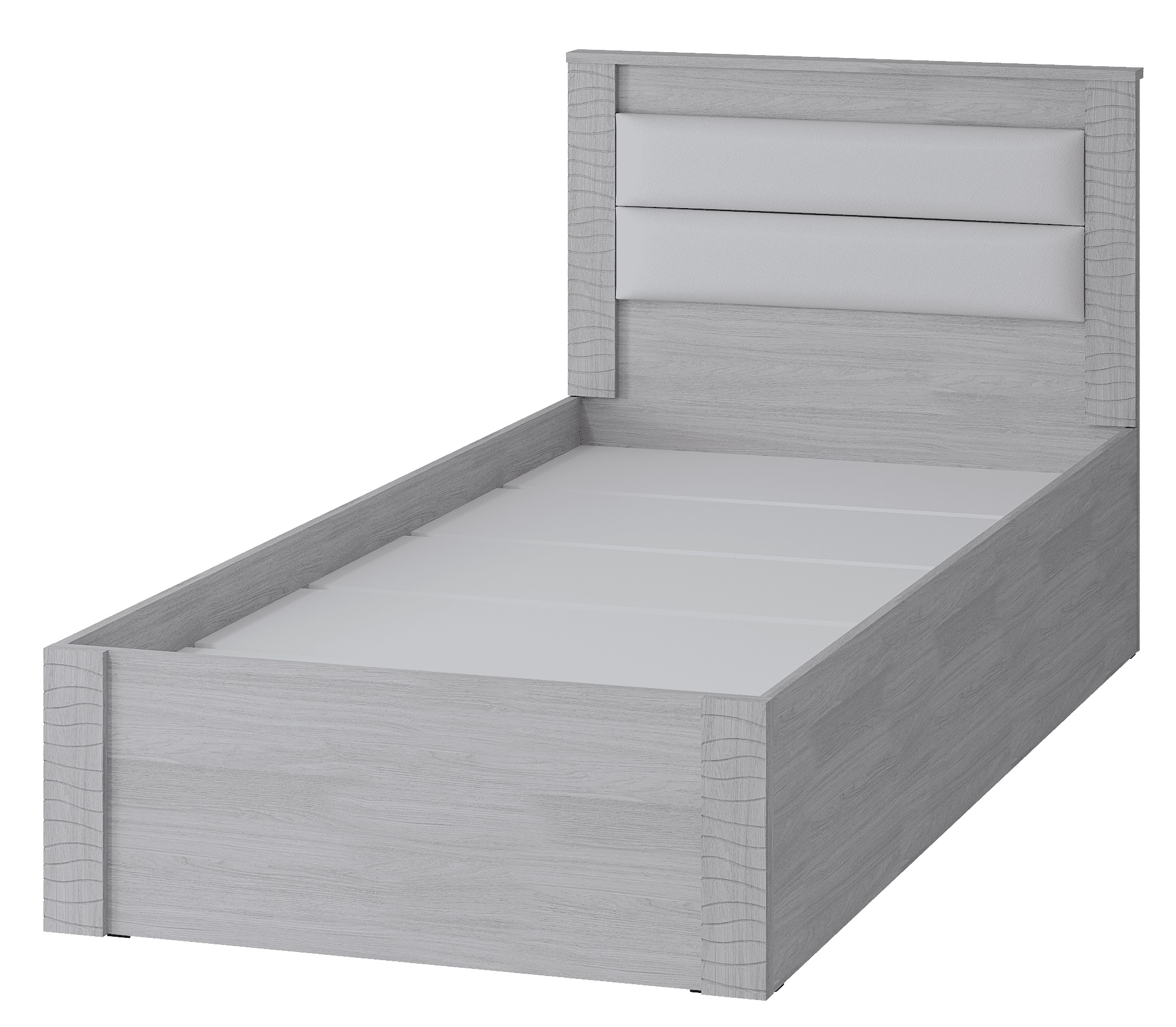 "Монако" Кровать КР-17 0,9х2,00 Ясень