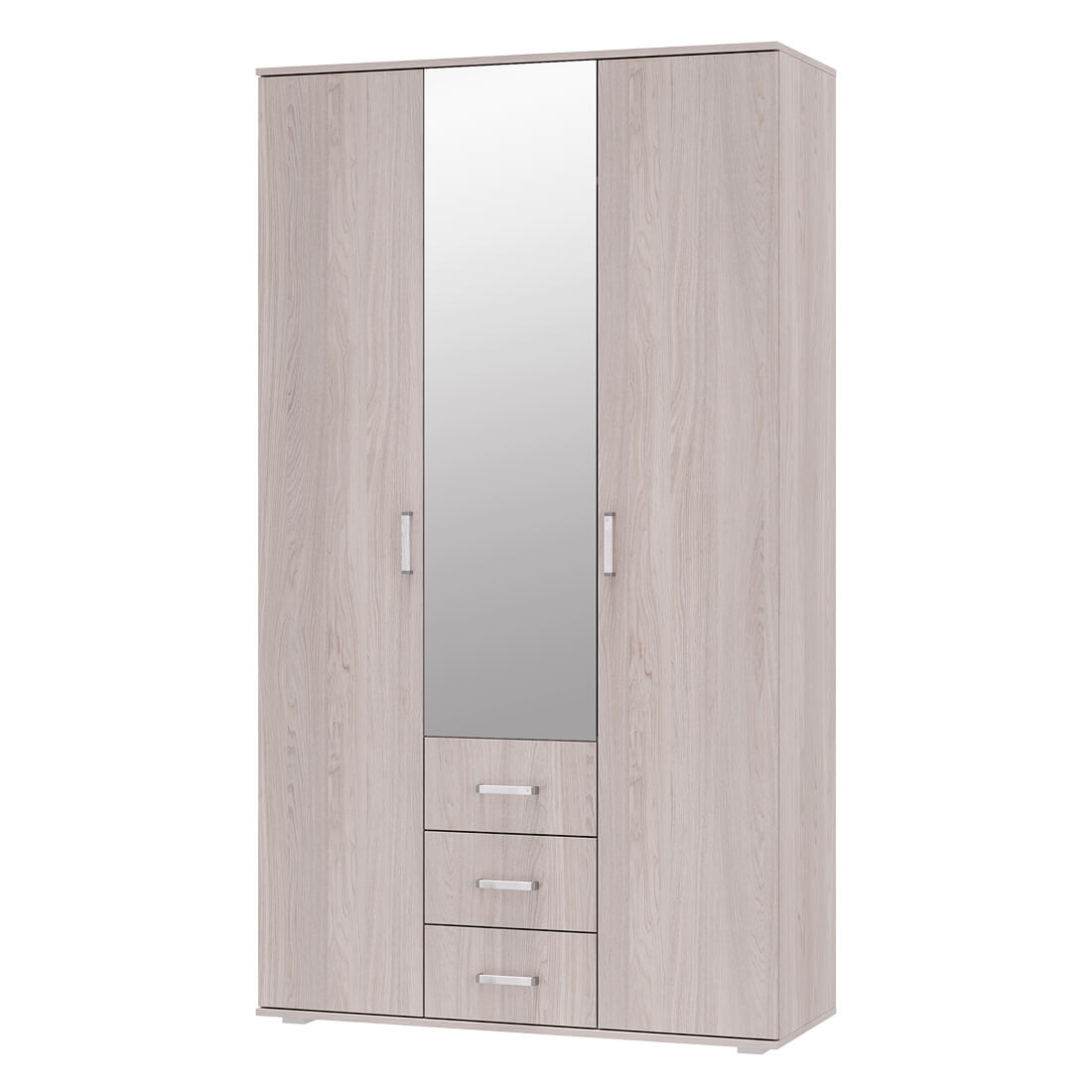 "Белла" Шкаф 3-х ств. (Ясень белый)