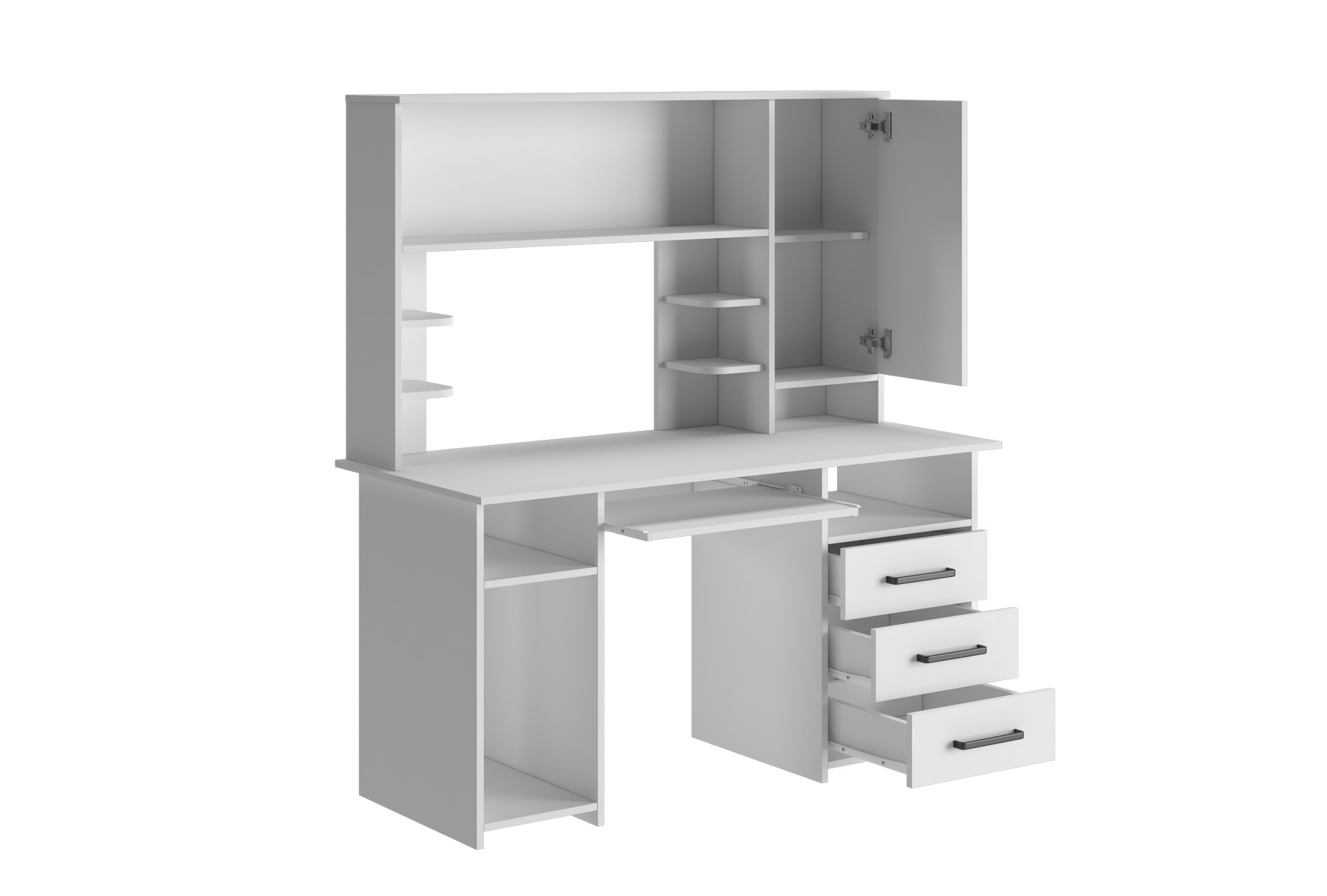 "Лик-5" Стол компьютерный СК-4 БЕЛЫЙ