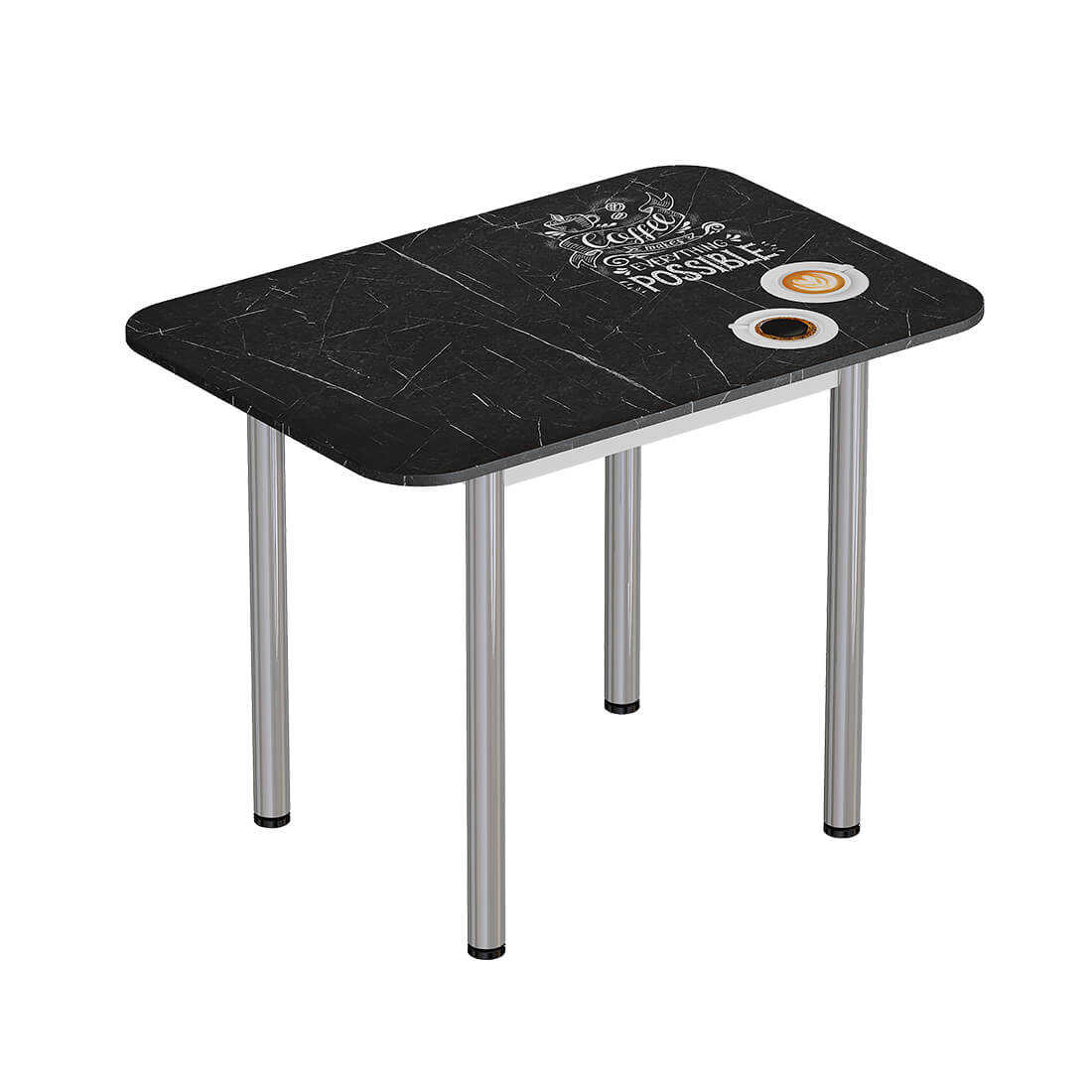 Стол обеденный "Арт" Мрамор СНЯТО