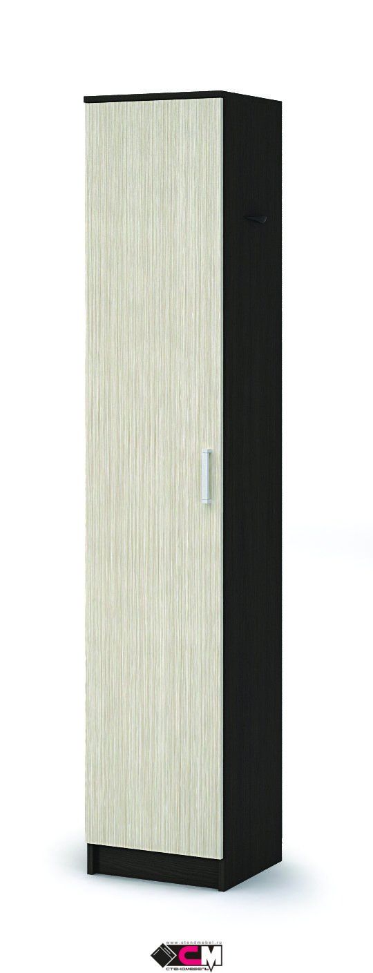 Прихожая МАШЕНЬКА ПН 202 пенал (0,4х2,02х0,376) фасад БЕЛФОРТ/корпус ВЕНГЕ