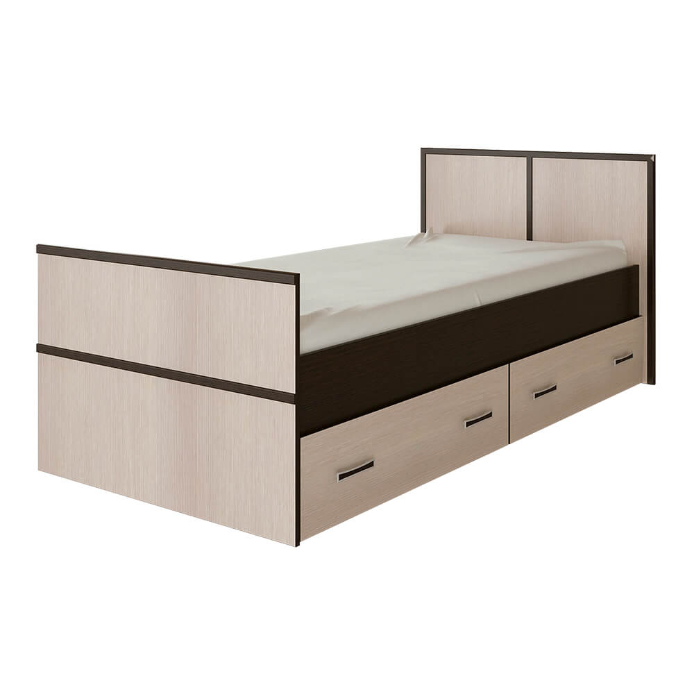 "Сакура" LIGHT Кровать 0,90 (Венге лоредо)