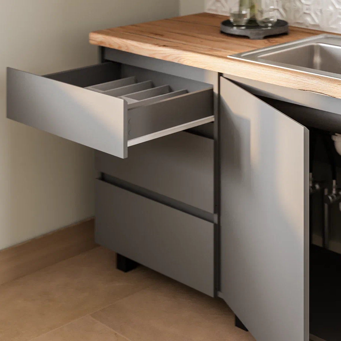 1,60 "Асти" Кухня графит