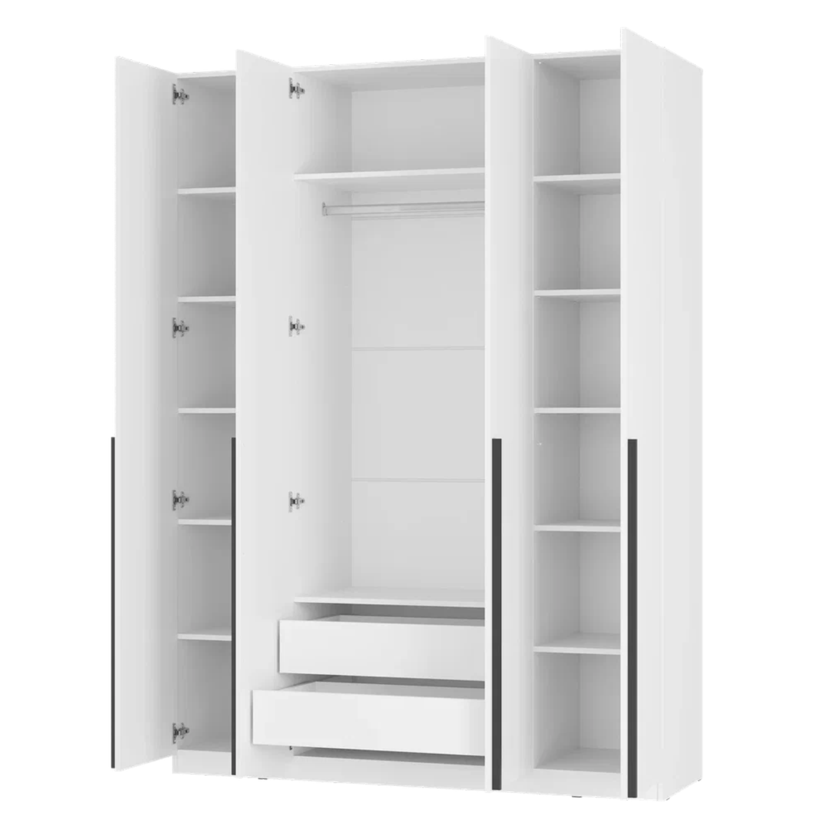 "Айрон" Шкаф 4-х ств.