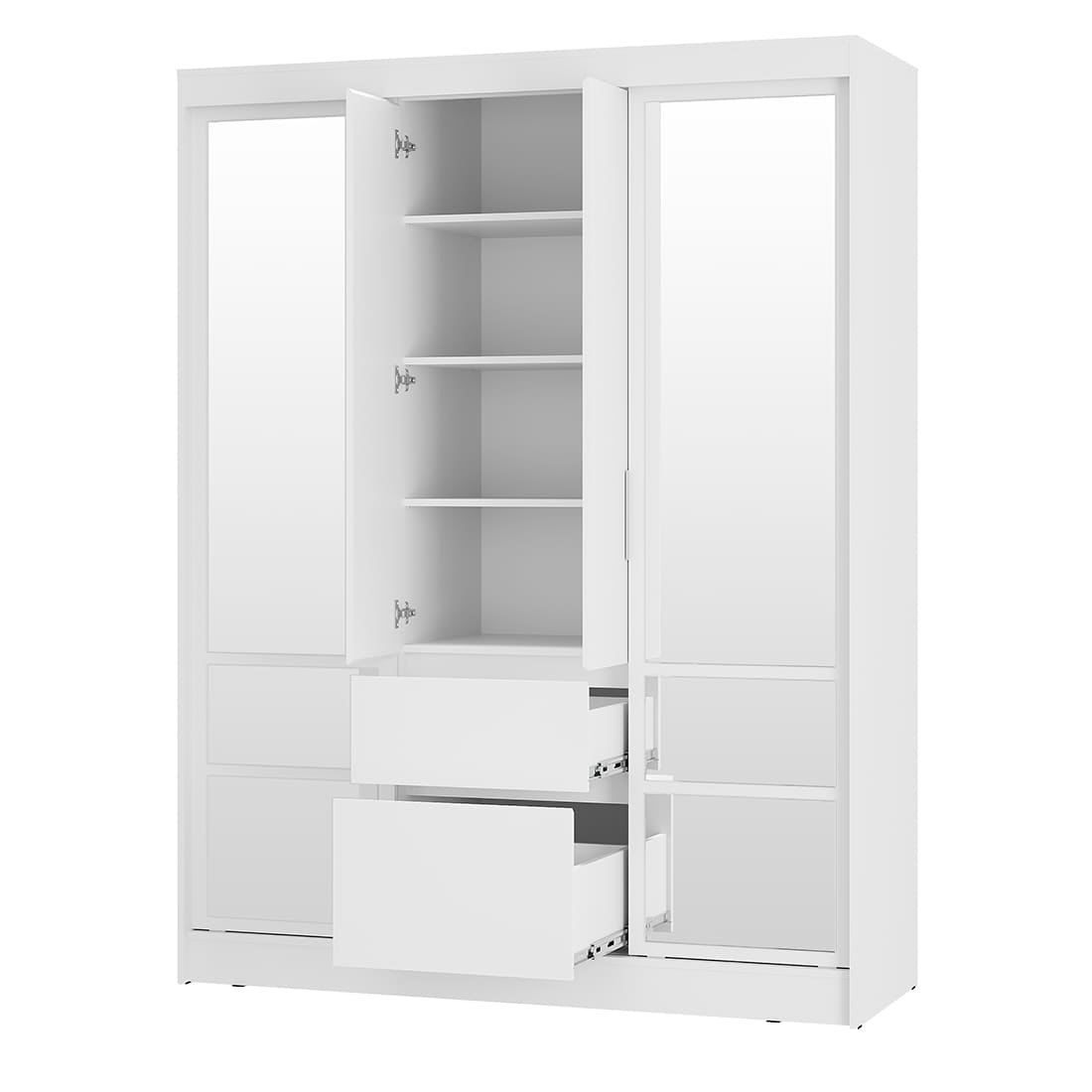 "Симпл" Шкаф-купе ШКК-06 Белый