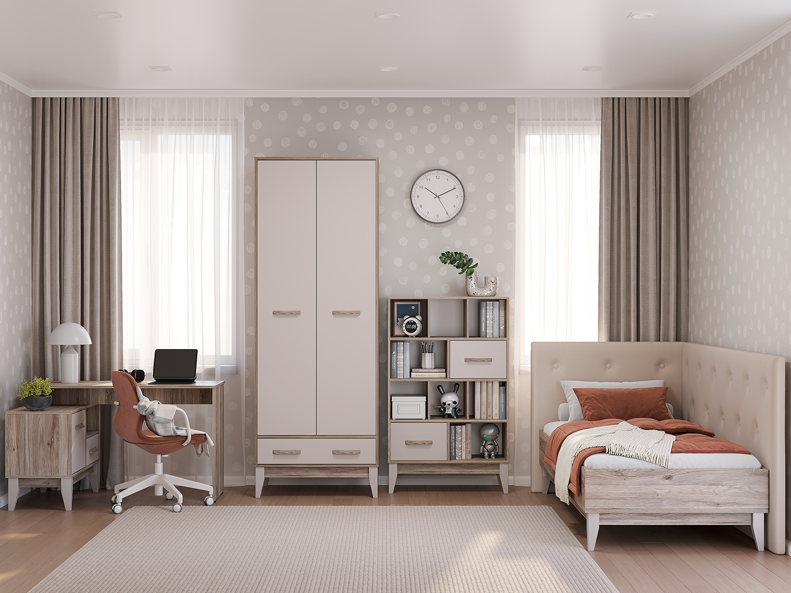 "Скандика" Кровать 1,2 КР-09