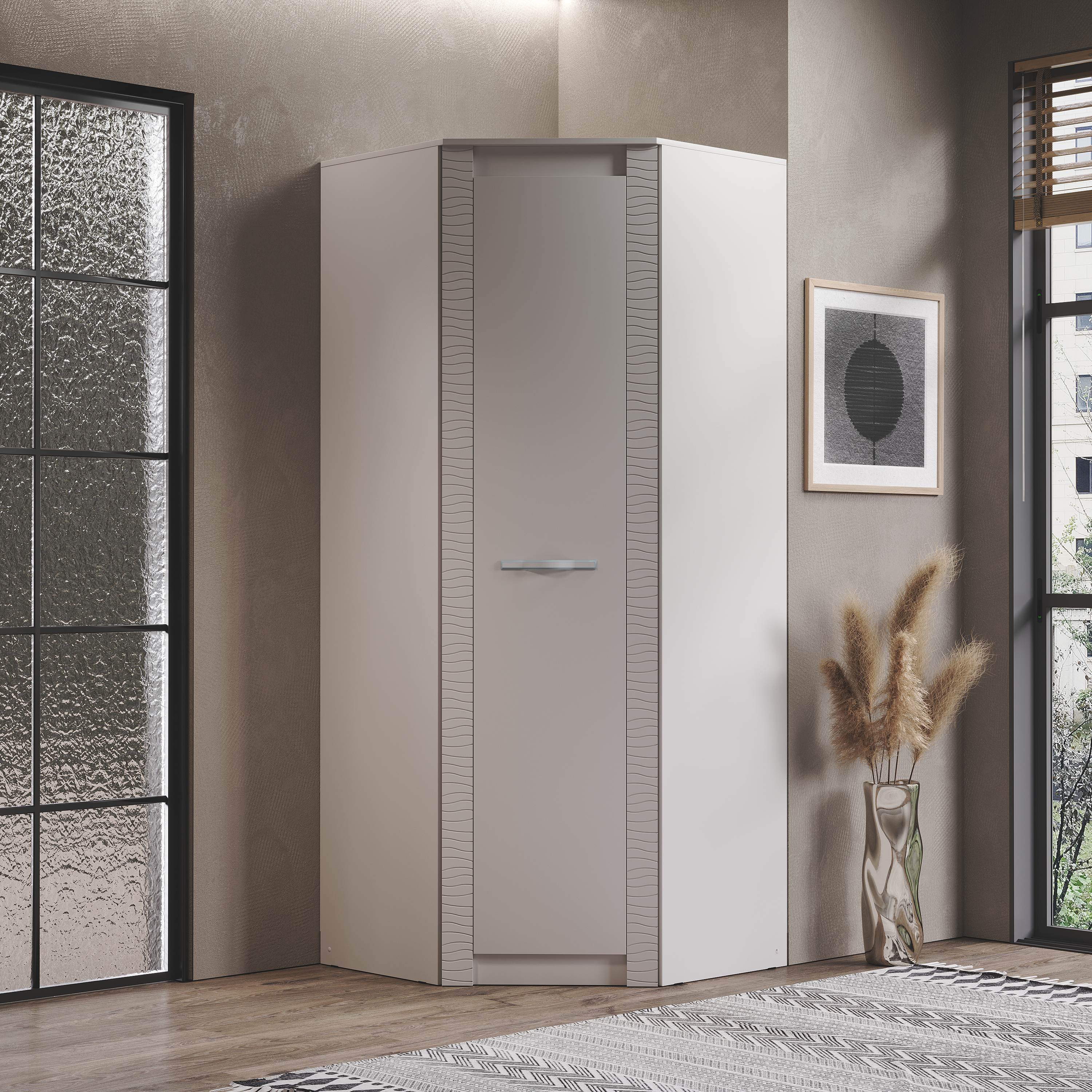 "Монако" Шкаф угловой ШК-42 Кашемир