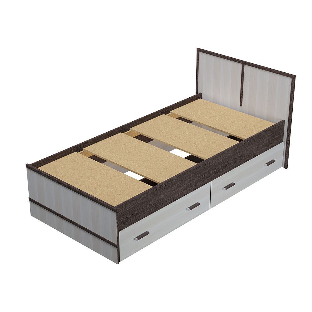 "Сакура" LIGHT Кровать 0,90 (Венге лоредо)