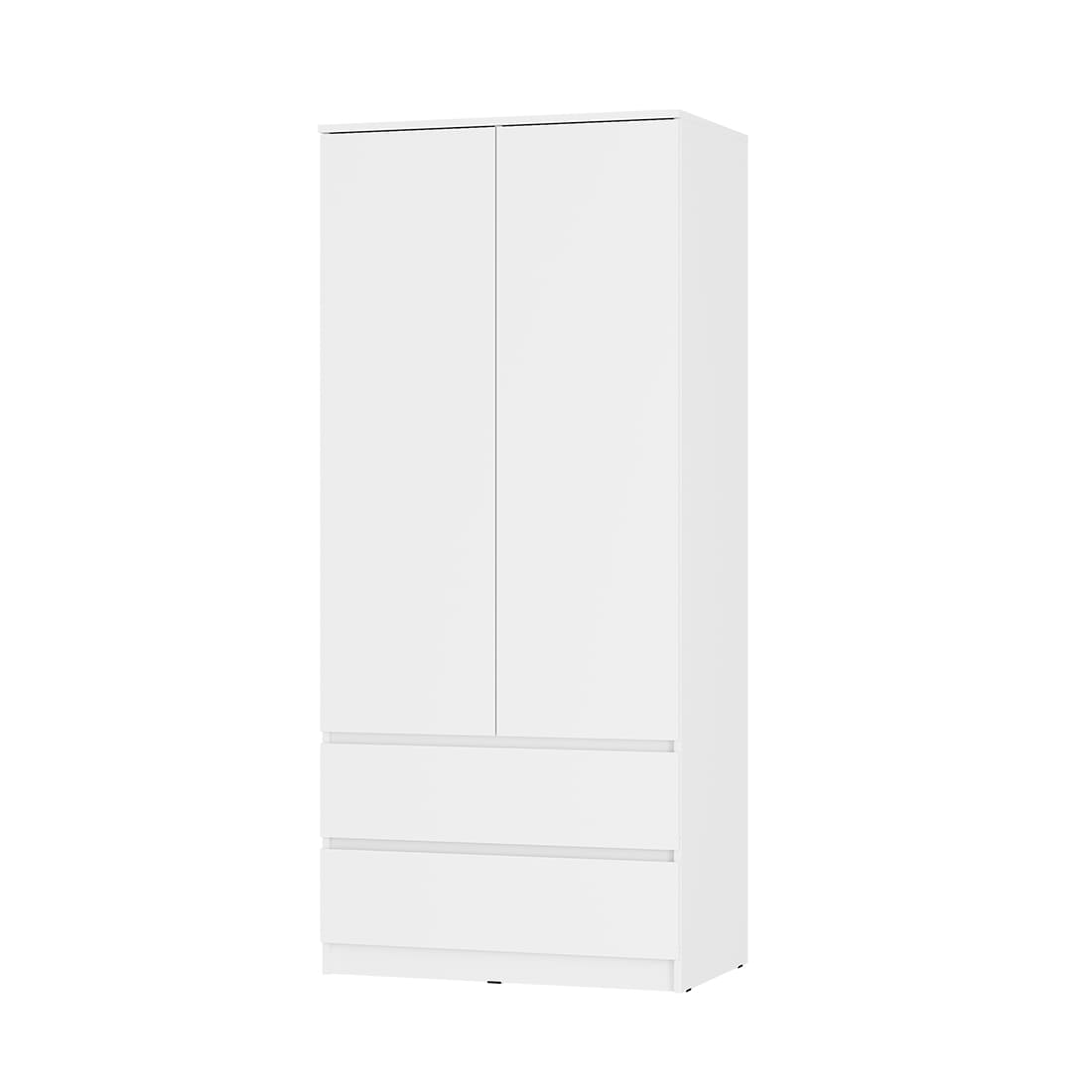 "Симпл" Шкаф 2-х створчатый ШК-03 Белый