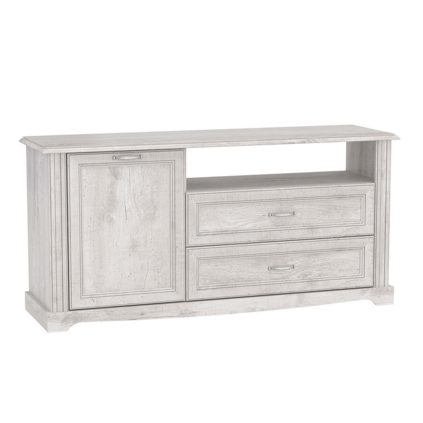 32.16 Тумба под ТВ  "Сохо"(бетон пайн белый)