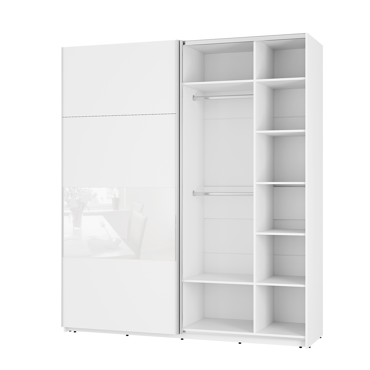 "Харви" Шкаф-купе ШКК-10 Белый