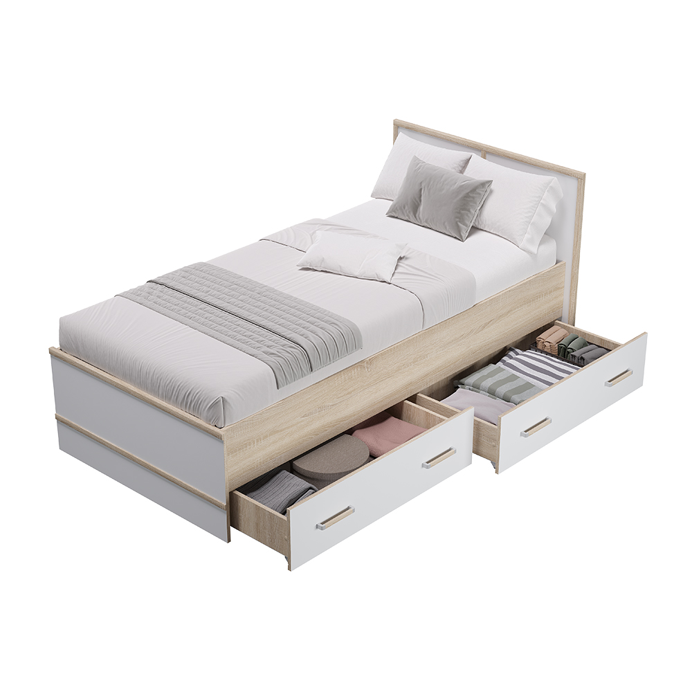 "Сакура" LIGHT Кровать 0,90 (СОНОМА)