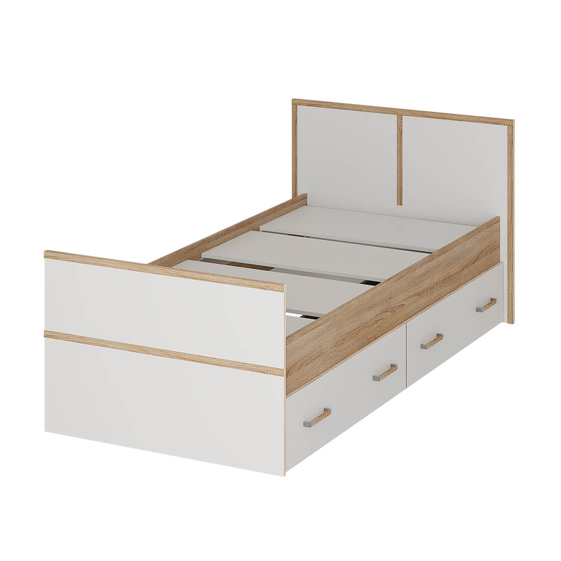 "Сакура" LIGHT Кровать 0,90 (СОНОМА)