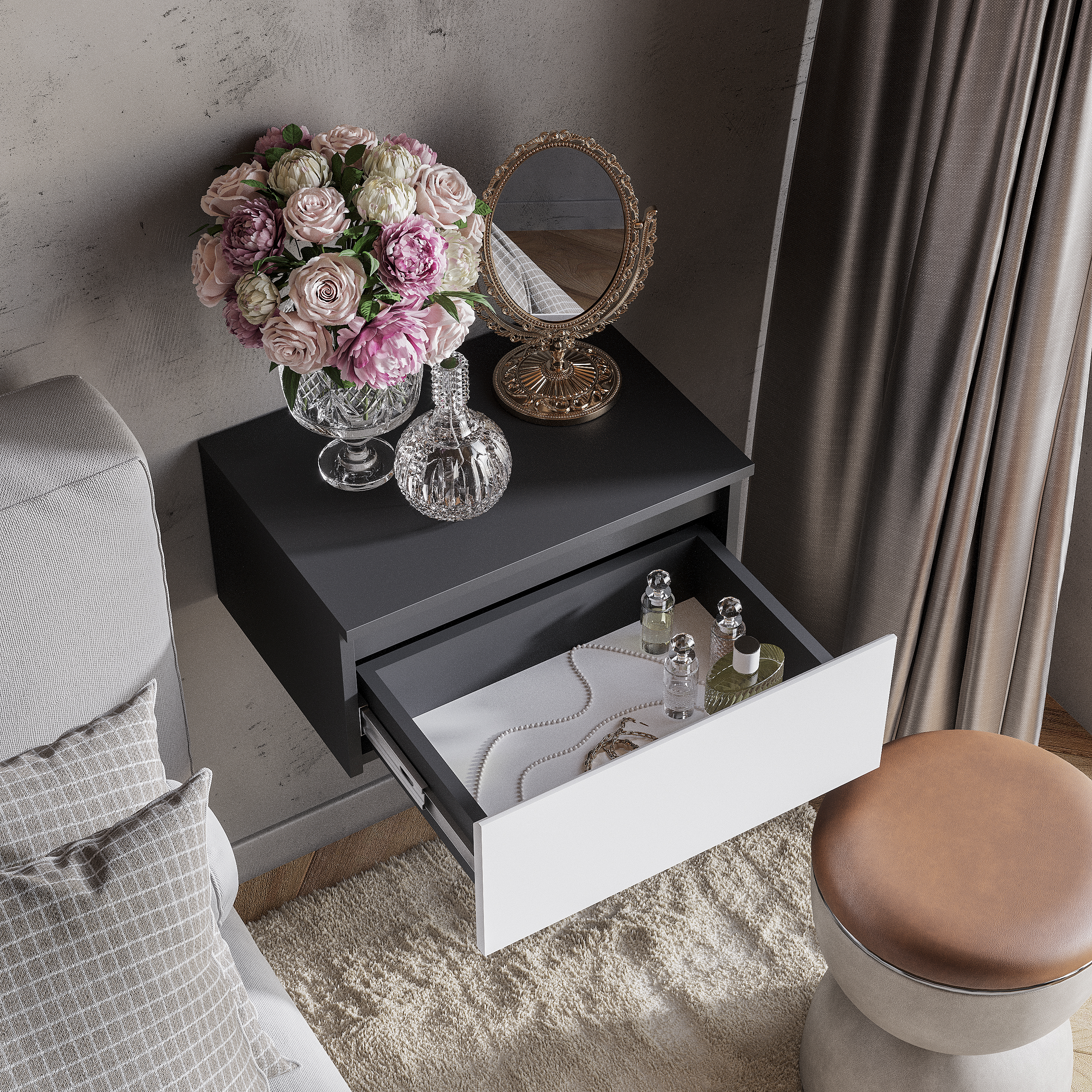 "Шарм" Тумба прикроватная ТБ-11