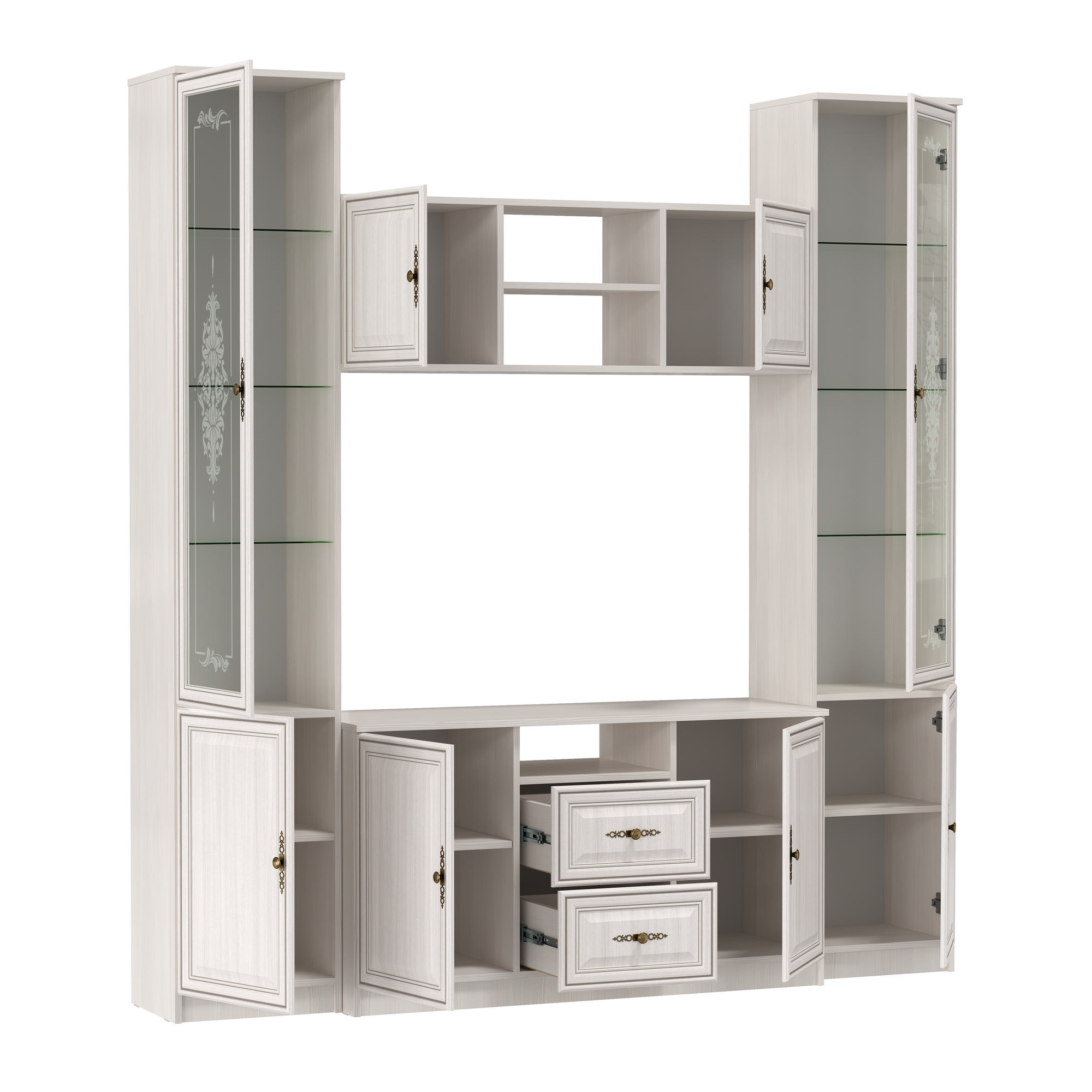 Шкаф комбинированный 06.87 Габриэлла (вудлайн)