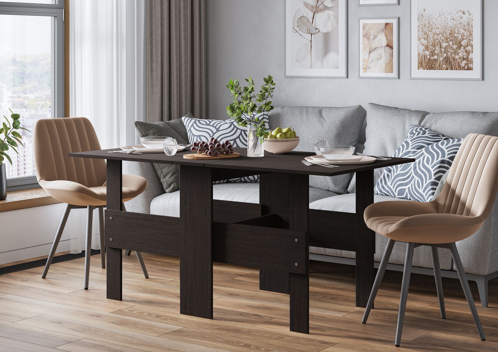 СТОЛ КНИЖКА СТАНДАРТ ВЕНГЕ