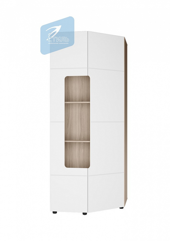 "Палермо-3" Шкаф угловой с открытыми полками ШК-014