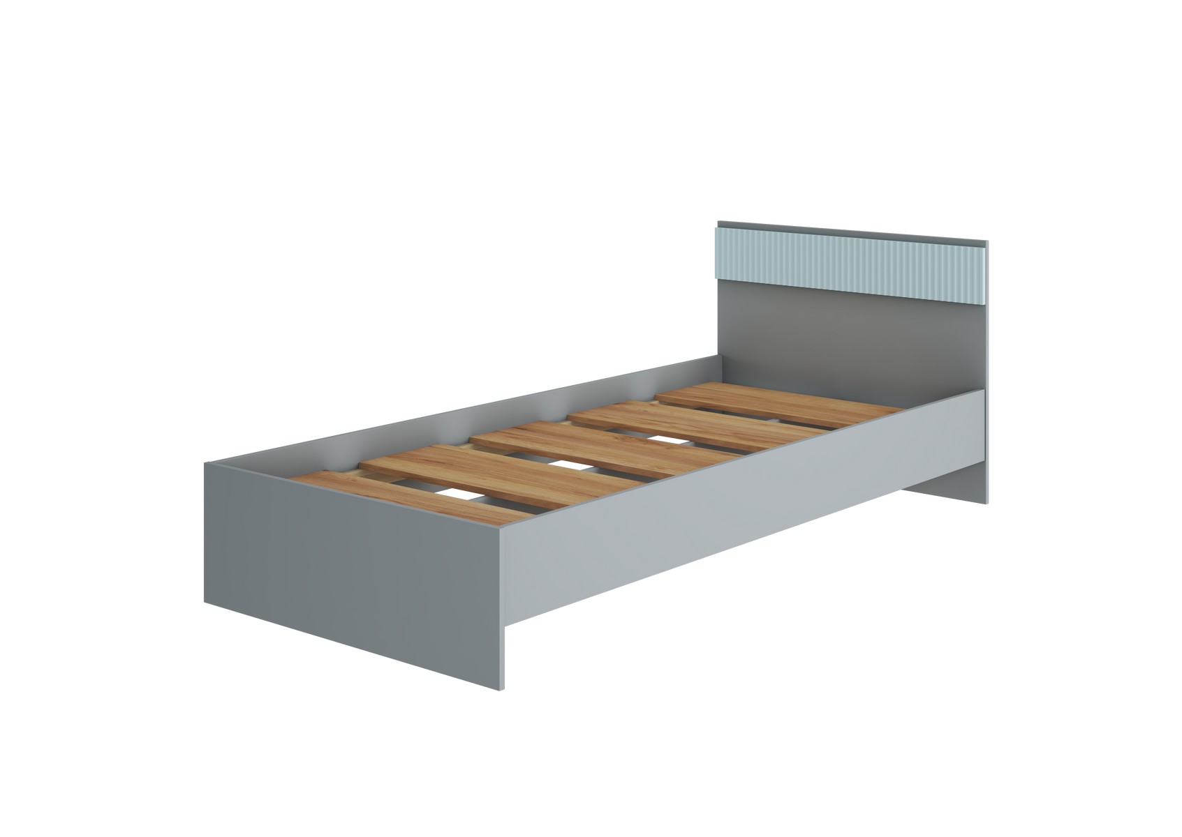 "ДЖЕРСИ" Кровать КР-003 (0,9х2,0) МДФ