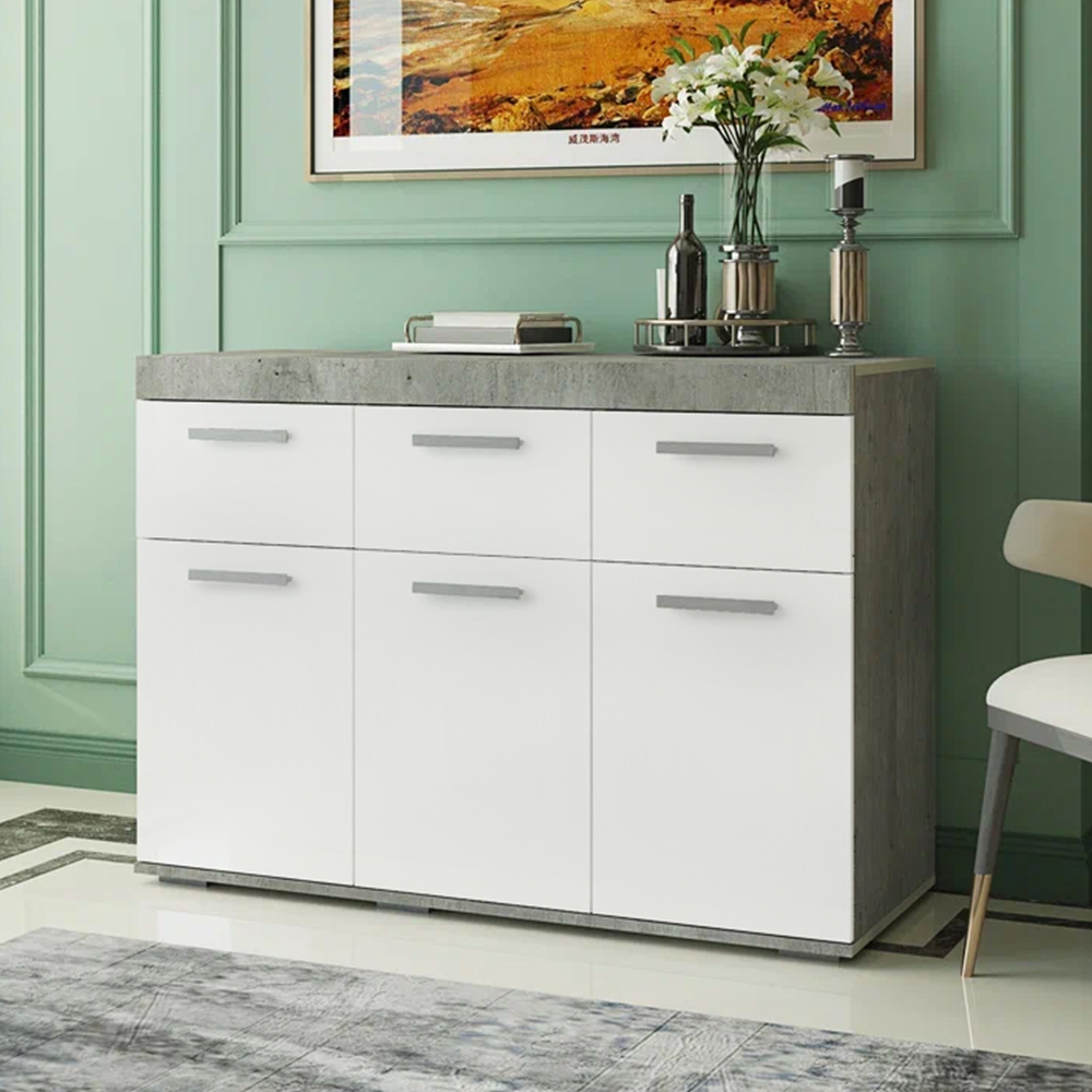 "Инстайл" Комод (КМ-03) БЕТОН