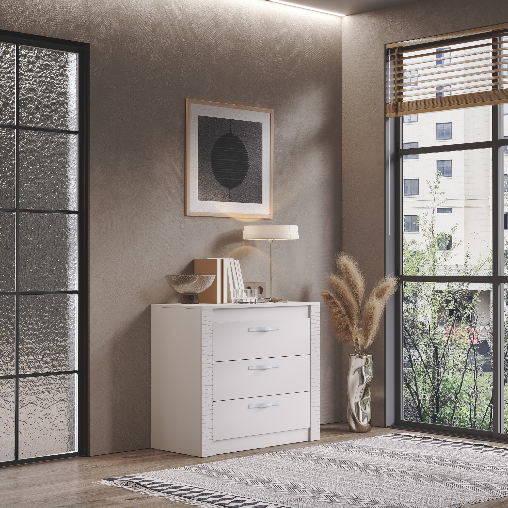 "Монако" Комод КМ-15 Кашемир