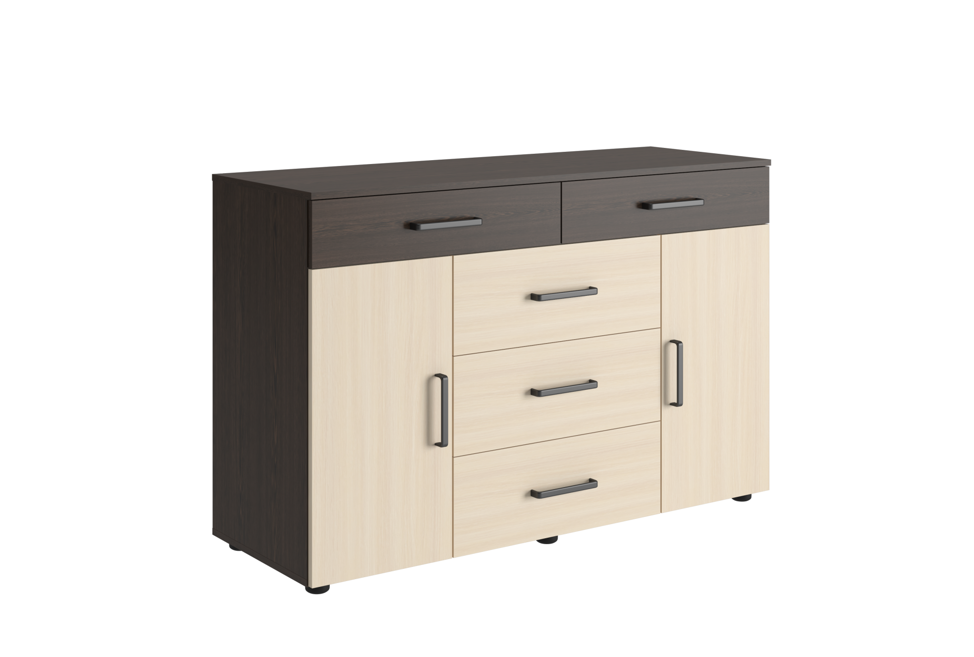 "Вега К03" Комод 5 ящиков  2 створки СНЯТО