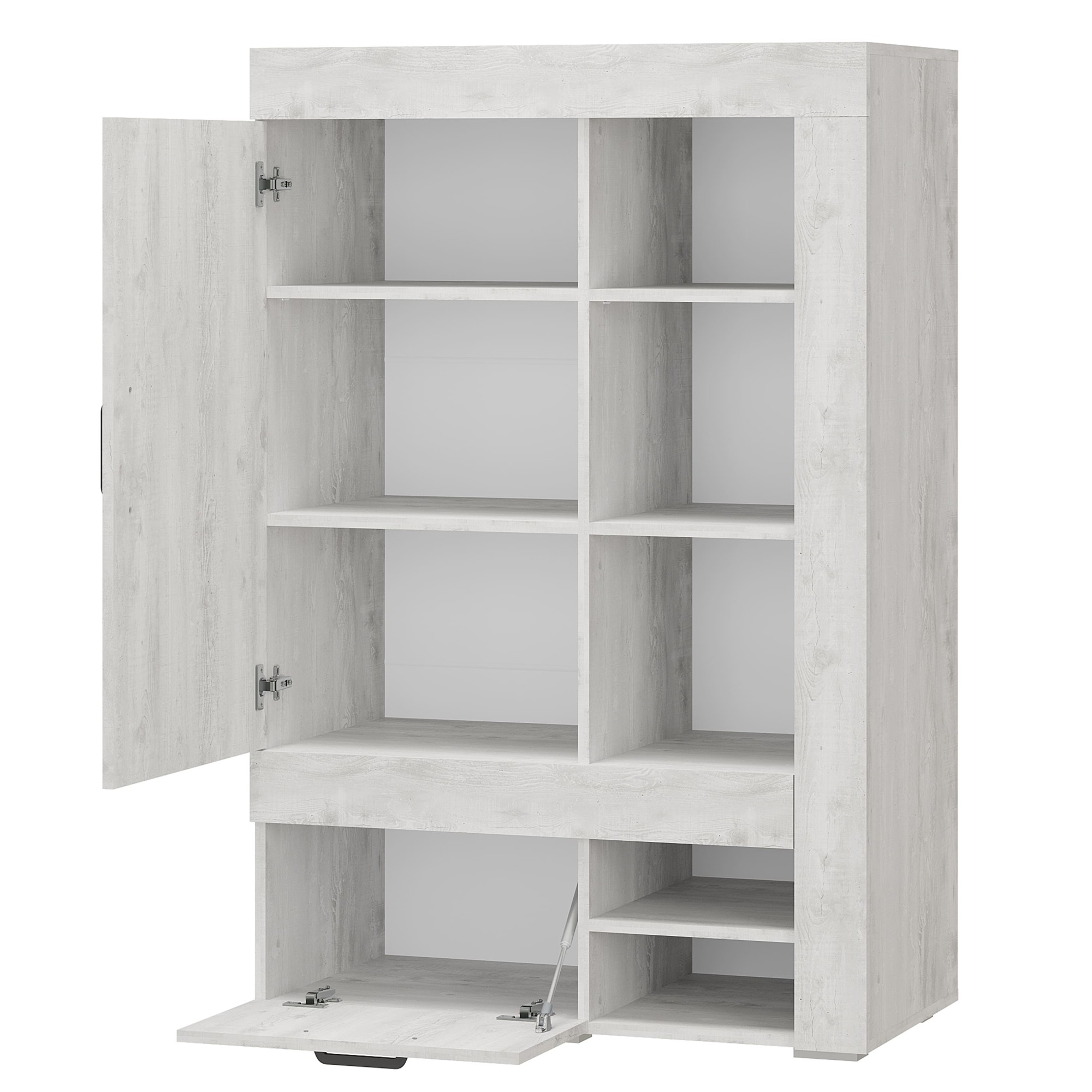 "Прима" Шкаф многофункциональный ШК-17 Бетон