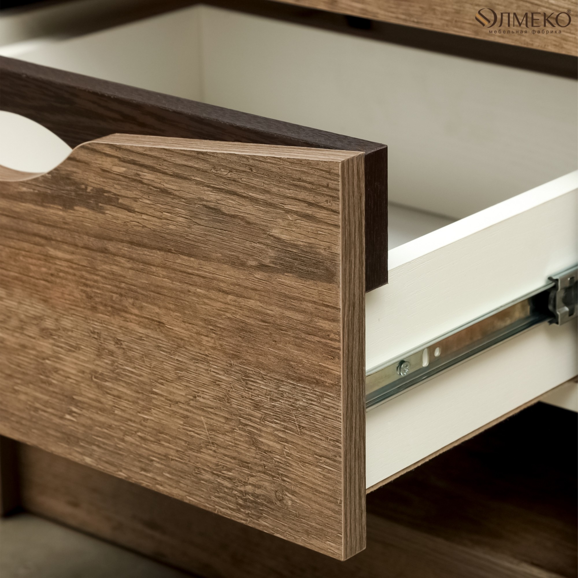 33,12 "Лючия" Тумба прикроватная (кейптаун/венге/белый)