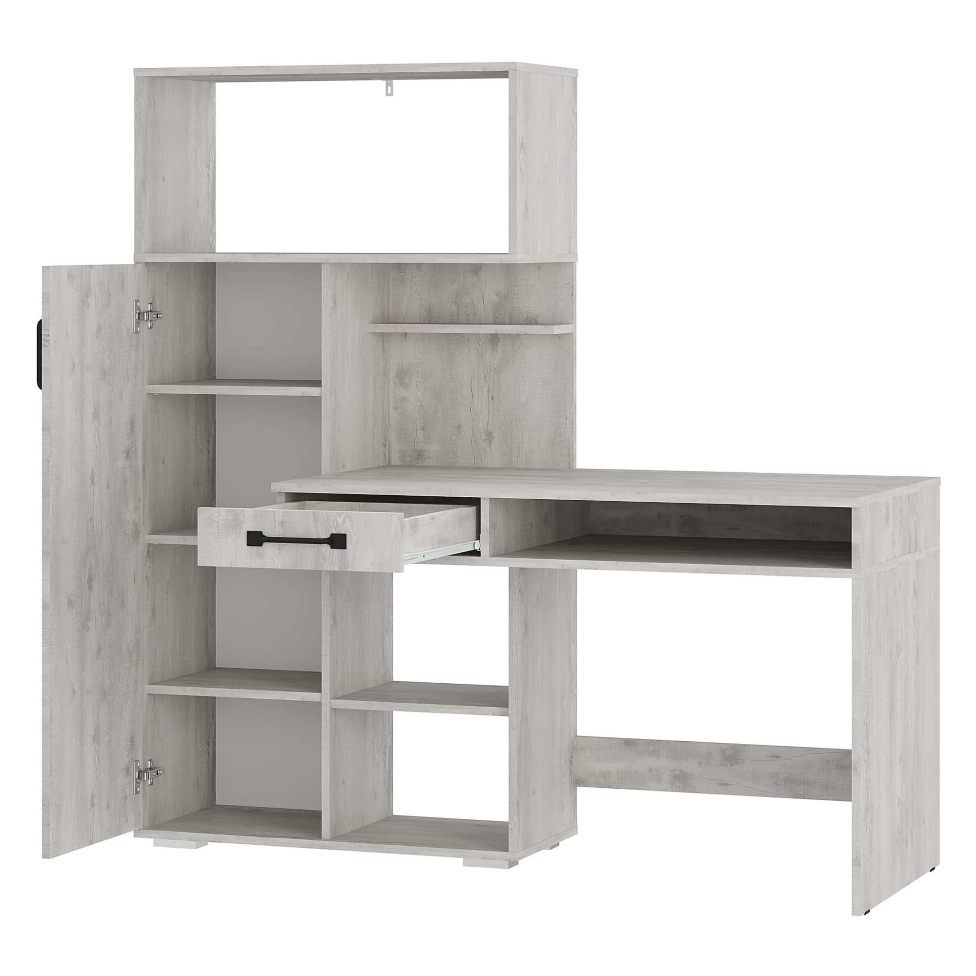 "Прима" Стол письменный ПС-02 Бетон