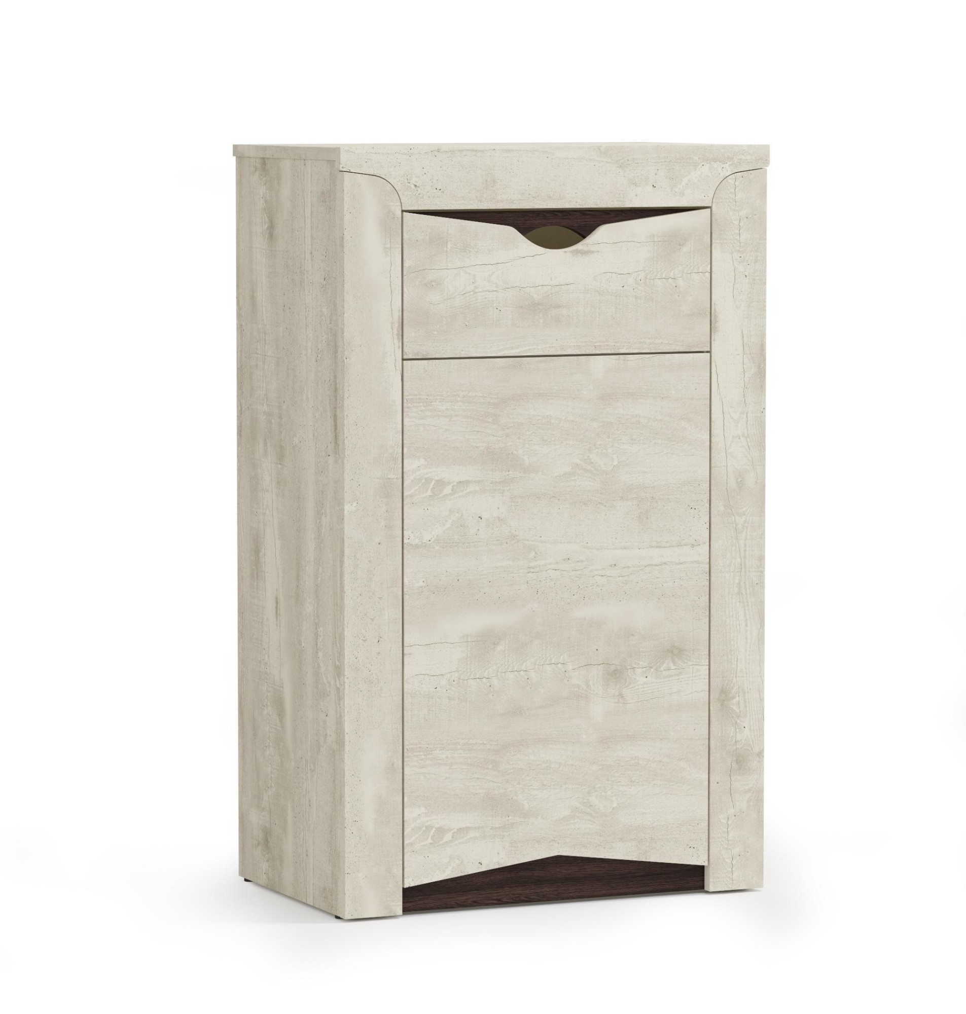 33,20 "Лючия" Тумба (бетон пайн белый/венге/белый)