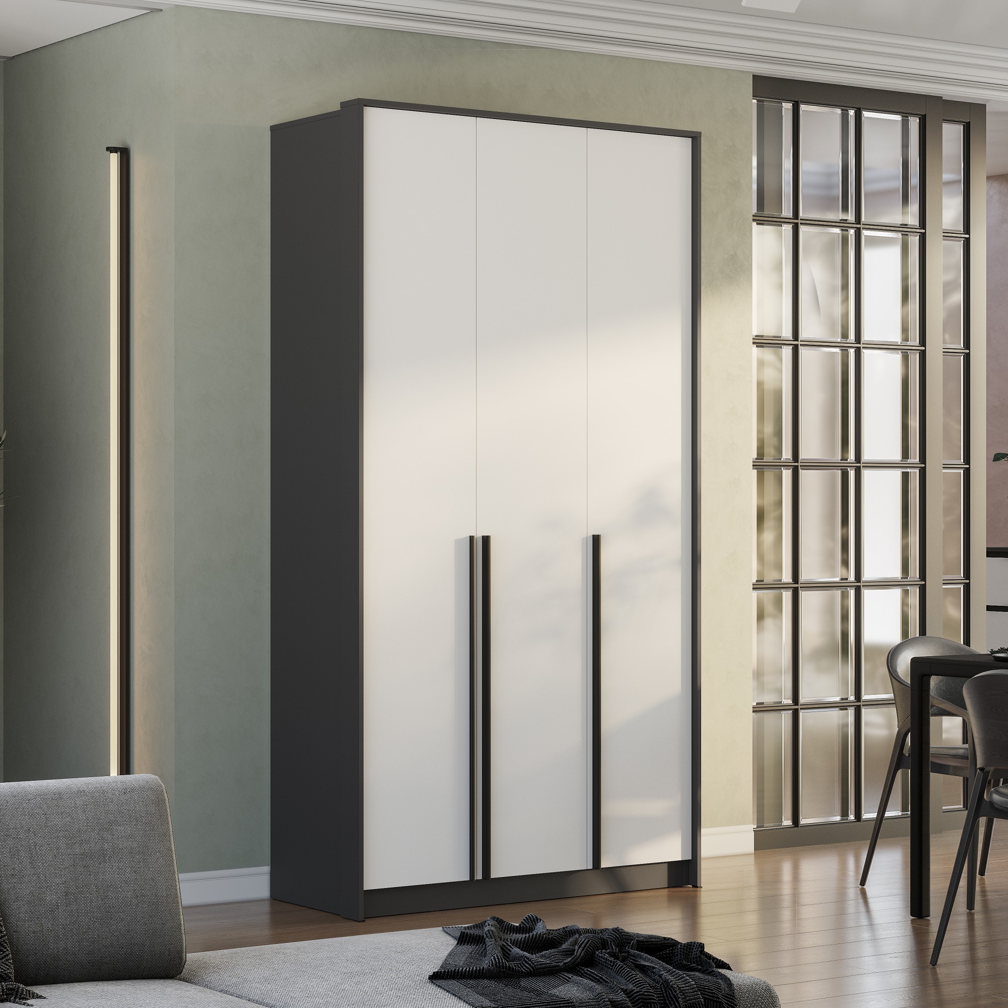 "Шарм" Шкаф 3-х ств ШК-10