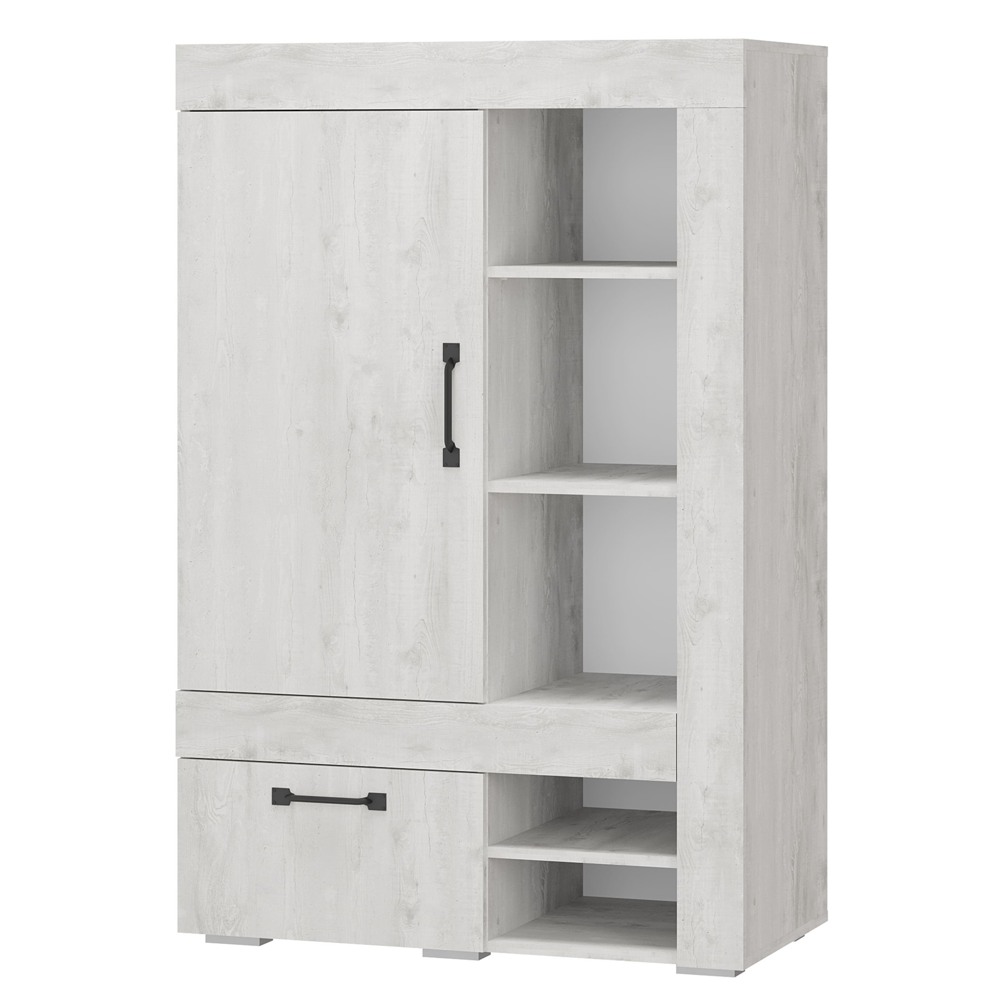 "Прима" Шкаф многофункциональный ШК-17 Бетон