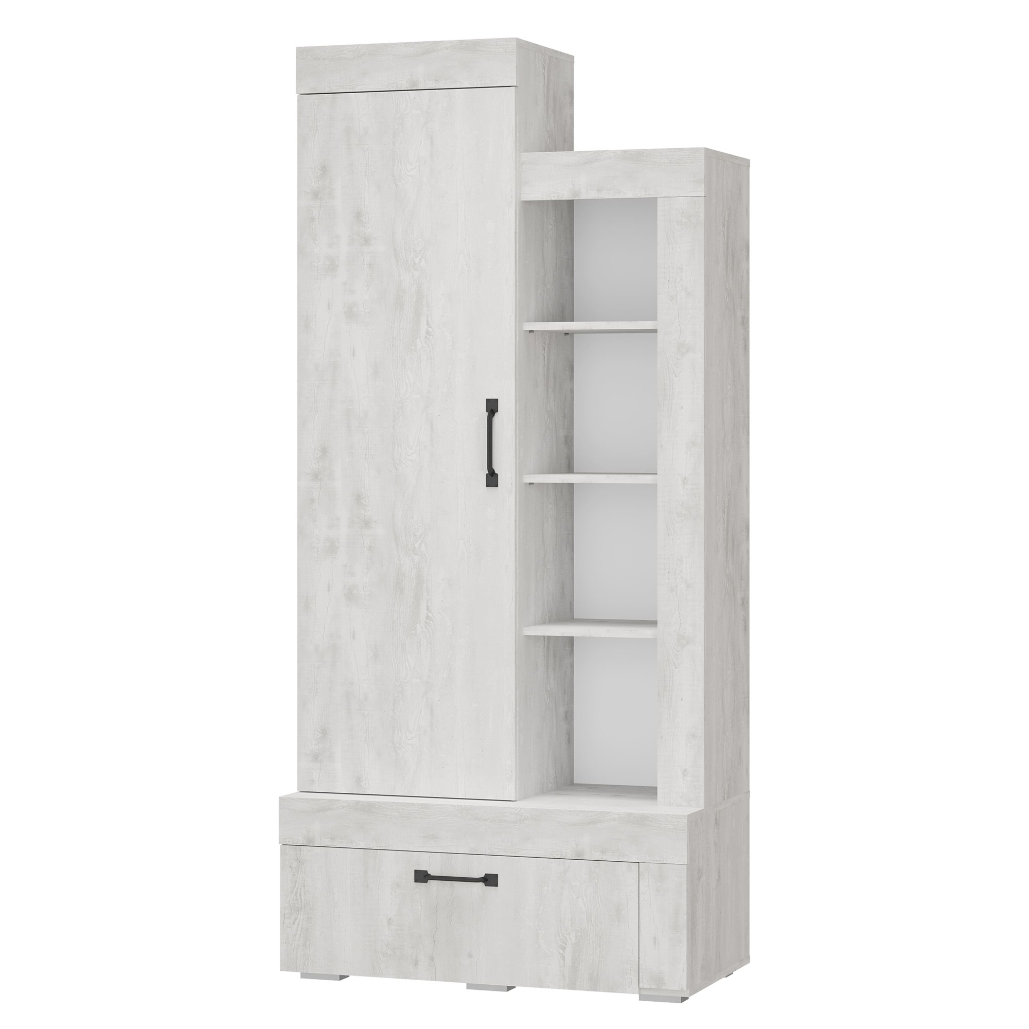 "Прима" Шкаф многофункциональный ШК-18 Бетон