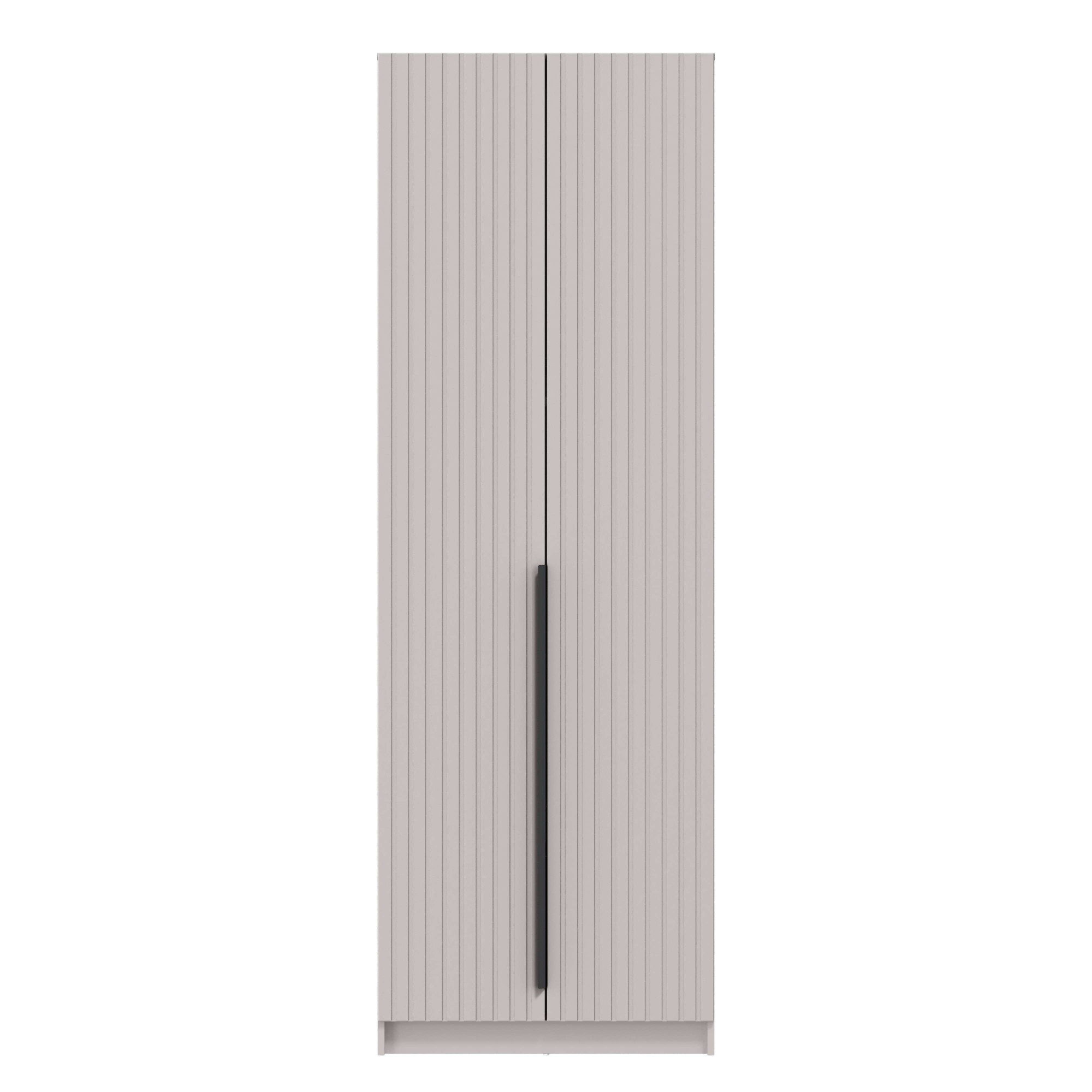 Шкаф для одежды 67.14 "Брандо" (2-х дв.) (МДФ ПВХ кашемир) (h2400)