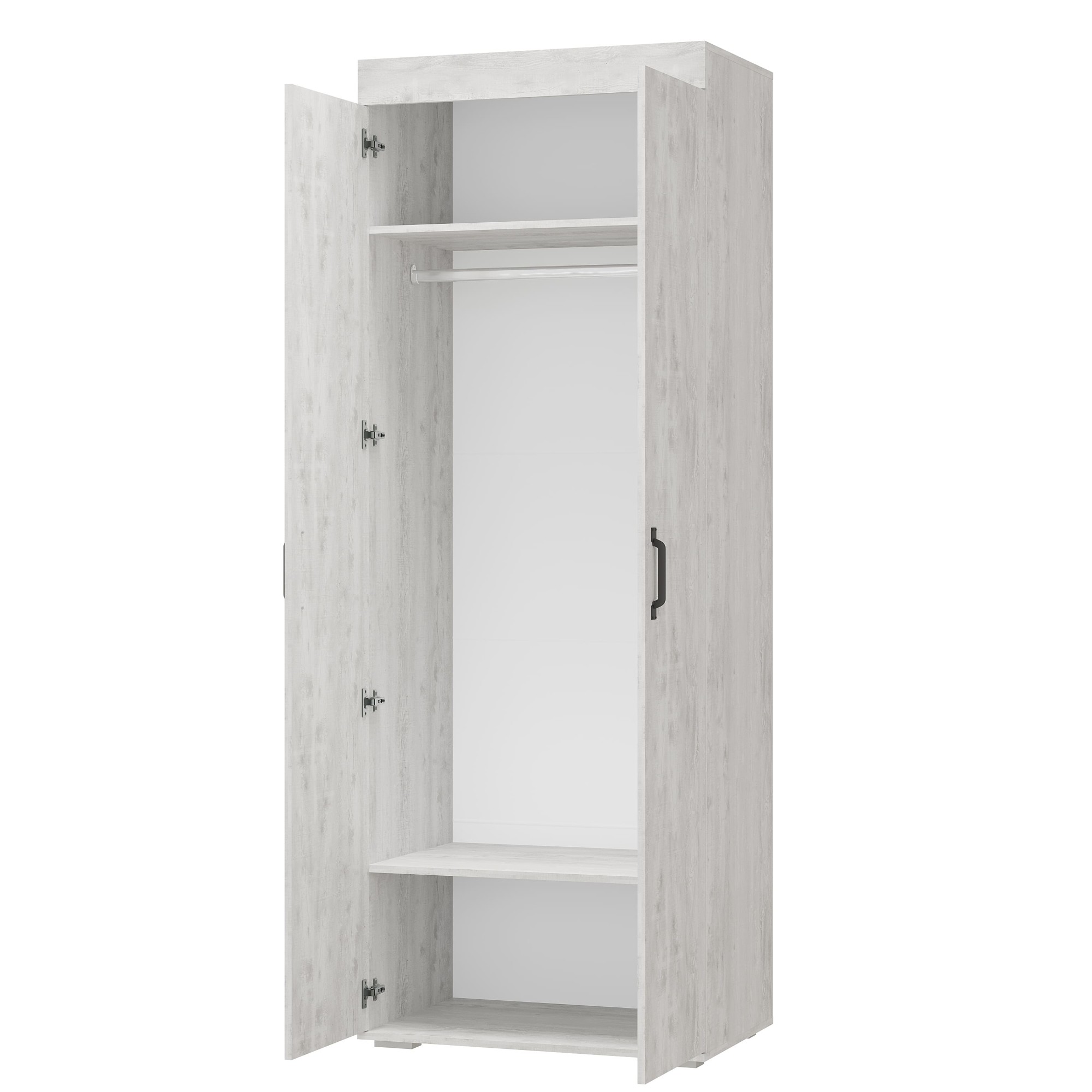 "Прима" Шкаф 2-х ств. "Прима" ШК-03 Бетон