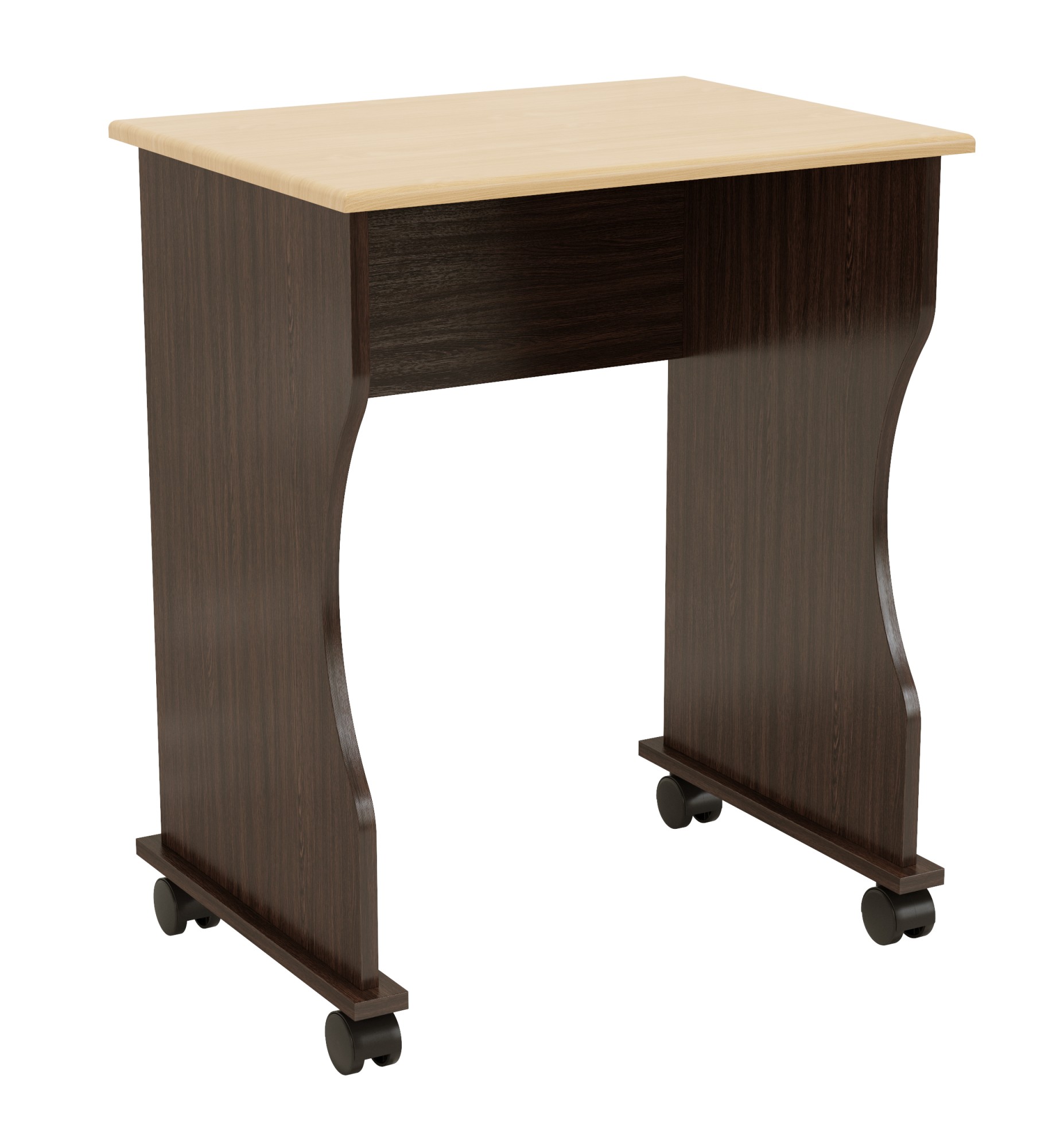 "Костер- 1" Компьютерный стол (Венге/ ПВХ клен азия)