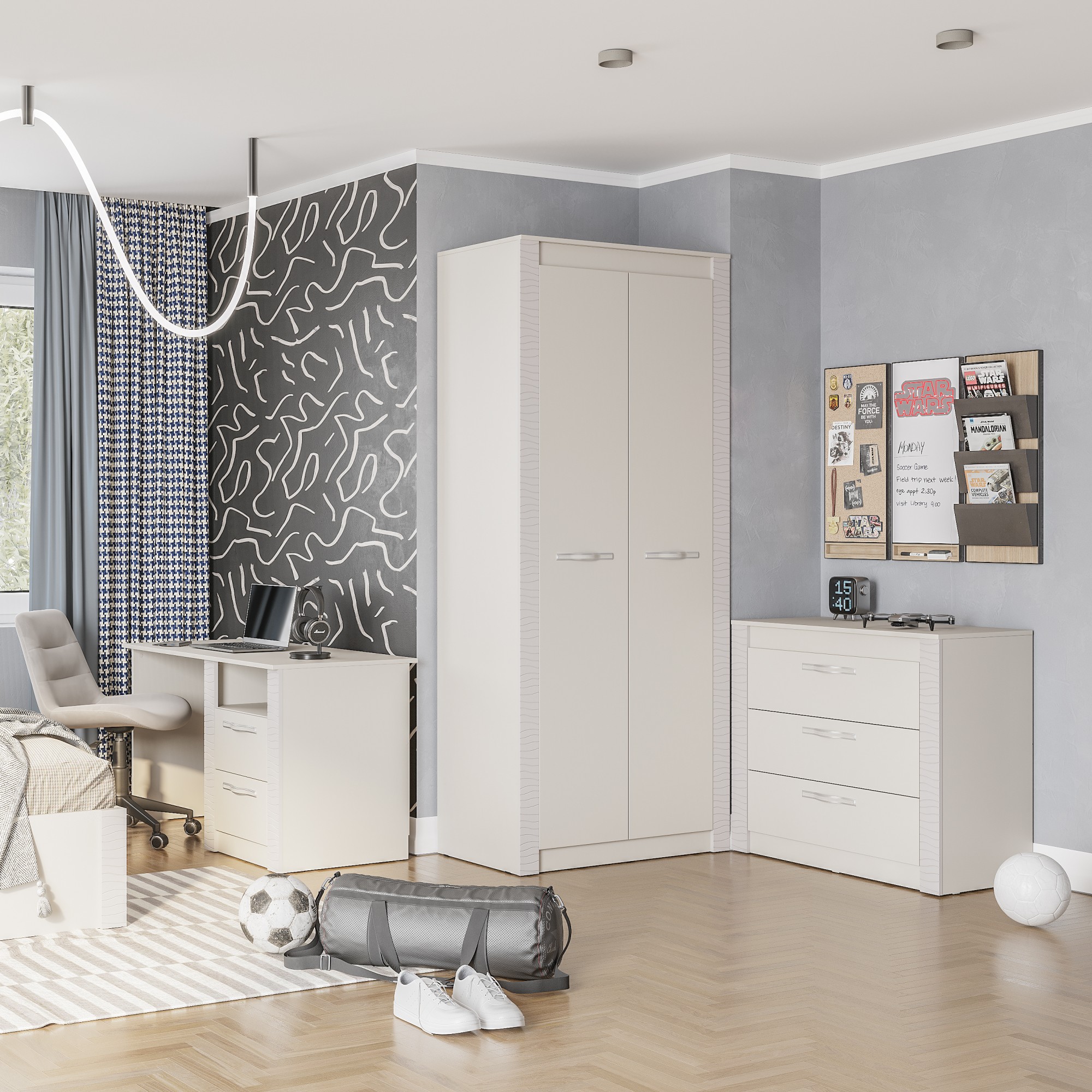 "Монако" Комод КМ-15 Кашемир