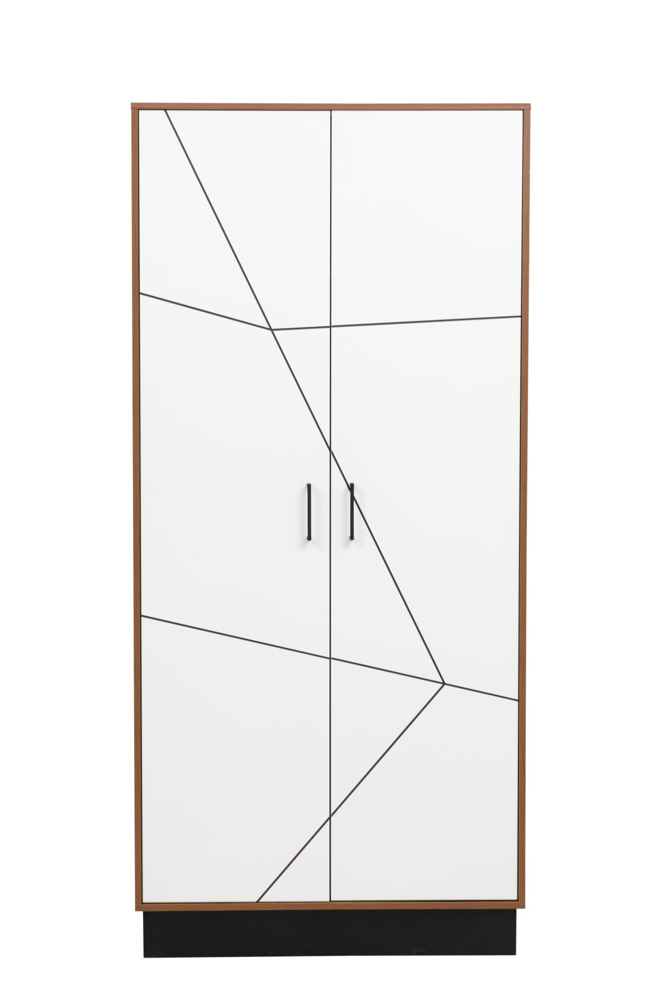 54.03 Шкаф для одежды "Гамма" (2-х дв.) Таксония/Белый